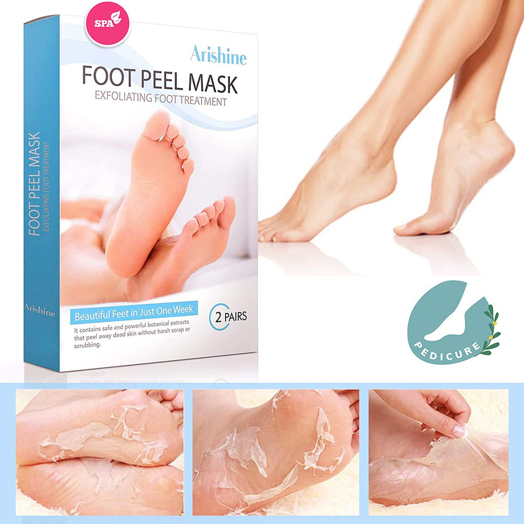 Arishine Exfoliating Foot Peel Mask, Soft & Smooth Feet