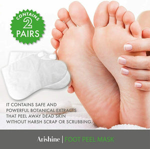 Arishine Exfoliating Foot Peel Mask, Soft & Smooth Feet